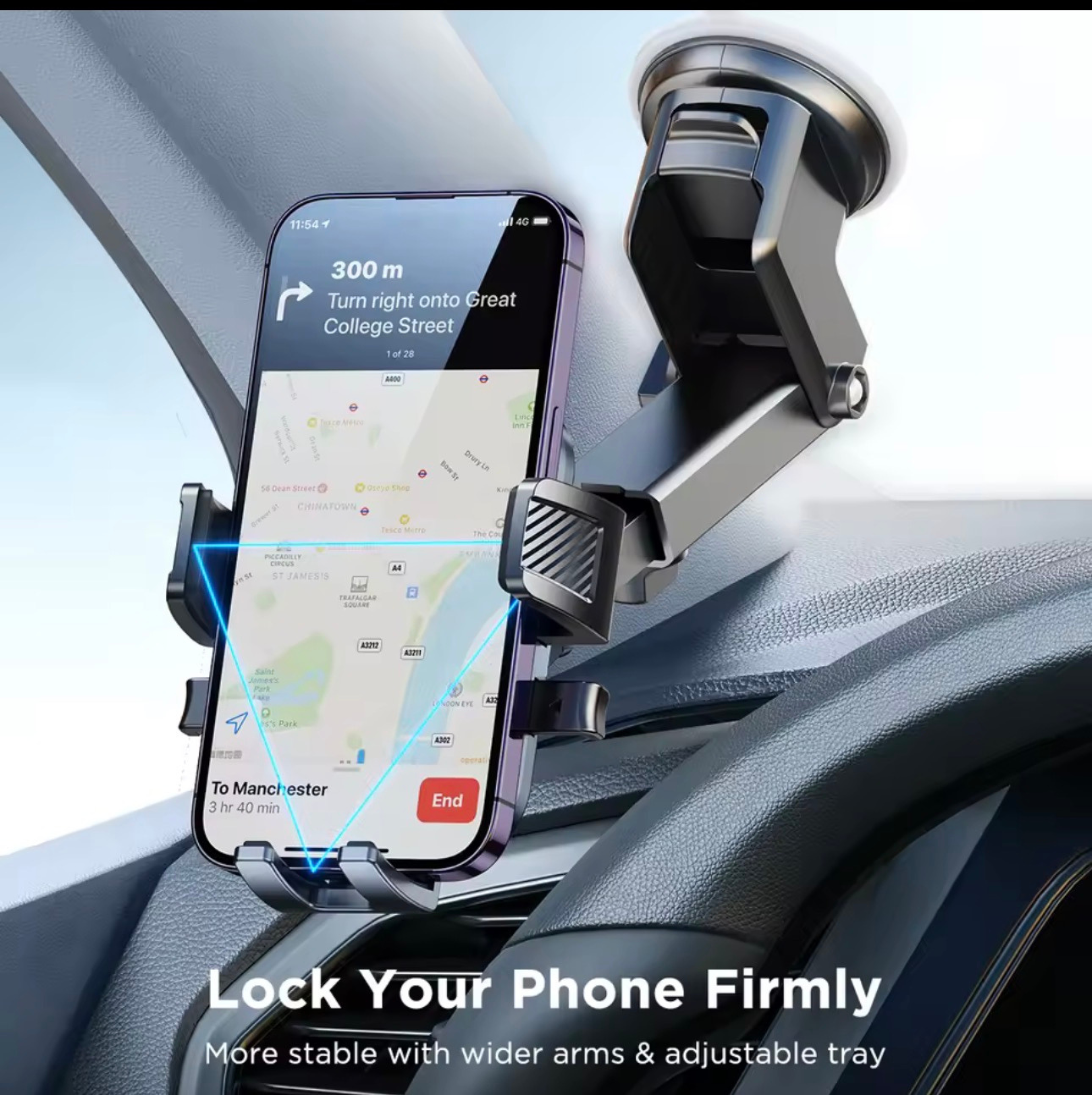 Joyroom Support Téléphone Universel – Ventouse Voiture