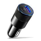 Adaptateur USB Voiture 66W – Charge Rapide PD pour iPhone & Android